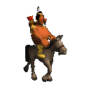 native american riding horse.gif
